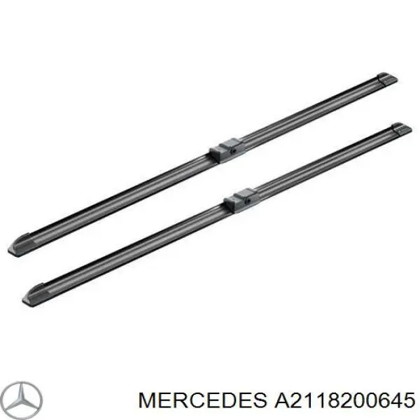 A2118200645 Mercedes limpa-pára-brisas do pára-brisas, kit de 2 un.