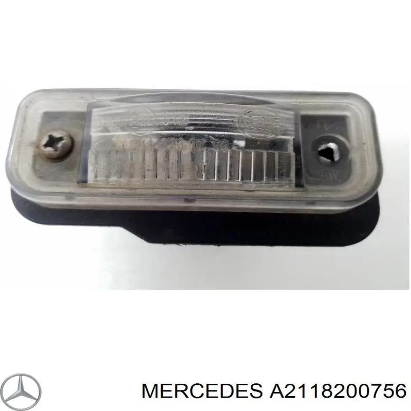 Фонарь подсветки заднего номера Mercedes 2118200756 цена, от 6.33 USD