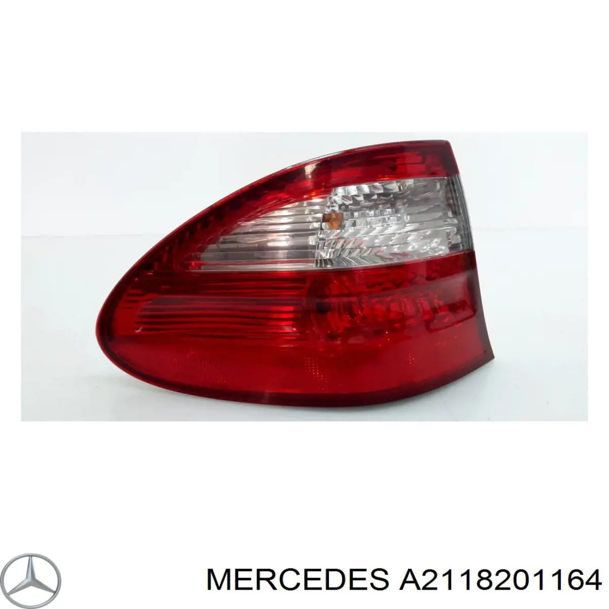 A2118201164 Mercedes lanterna traseira esquerda externa