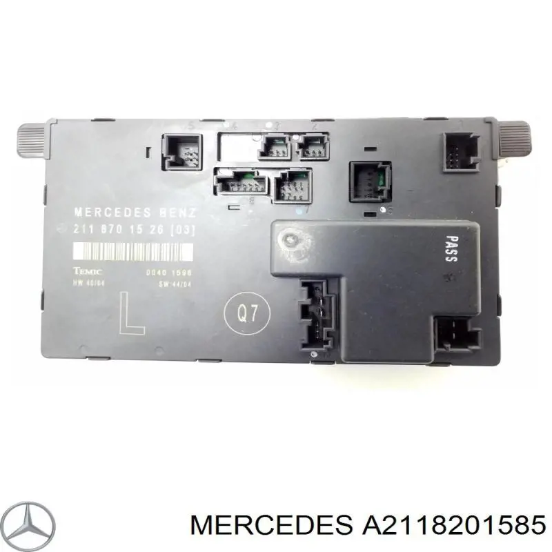Блок комфорта Mercedes A2118201585 цена, от 10.64 USD