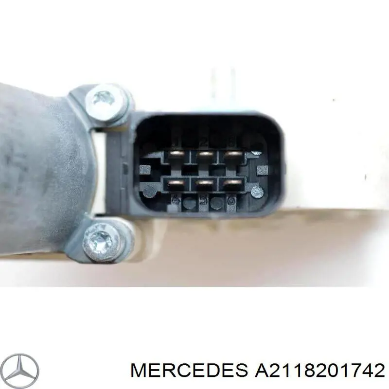 2118201742 Mercedes motor de acionamento de vidro da porta dianteira esquerda