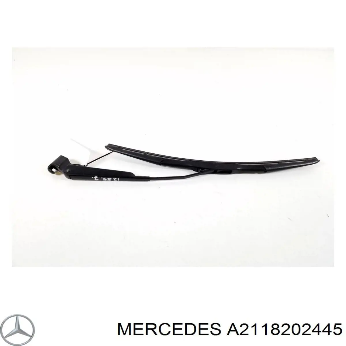 1638240227 Mercedes limpa-pára-brisas de vidro traseiro
