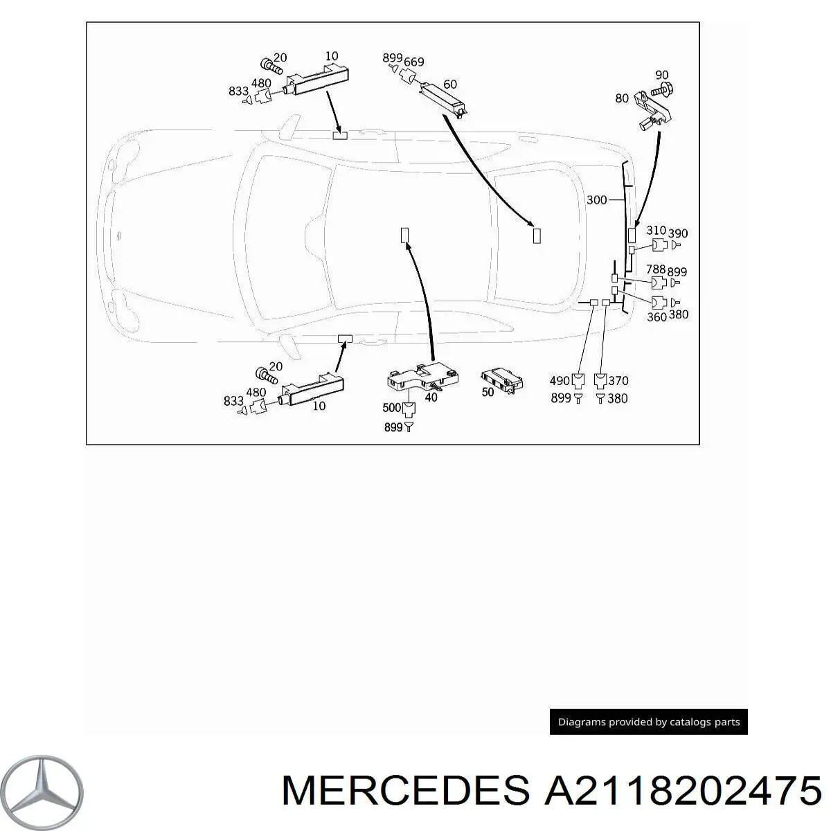  Mercedes 2118202475 цена, от 28.22 USD