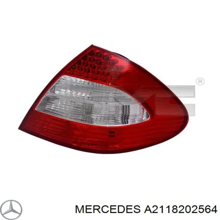 A2118202564 Mercedes фонарь задний левый