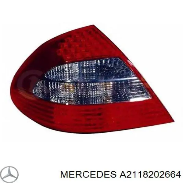 A2118202664 Mercedes фонарь задний правый