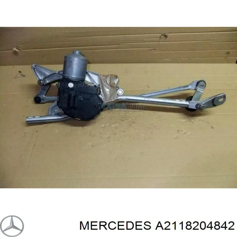 A2118204842 Mercedes мотор стеклоочистителя лобового стекла