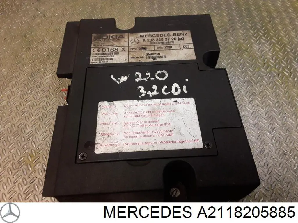 Блок управления телефоном A2118201385 Mercedes