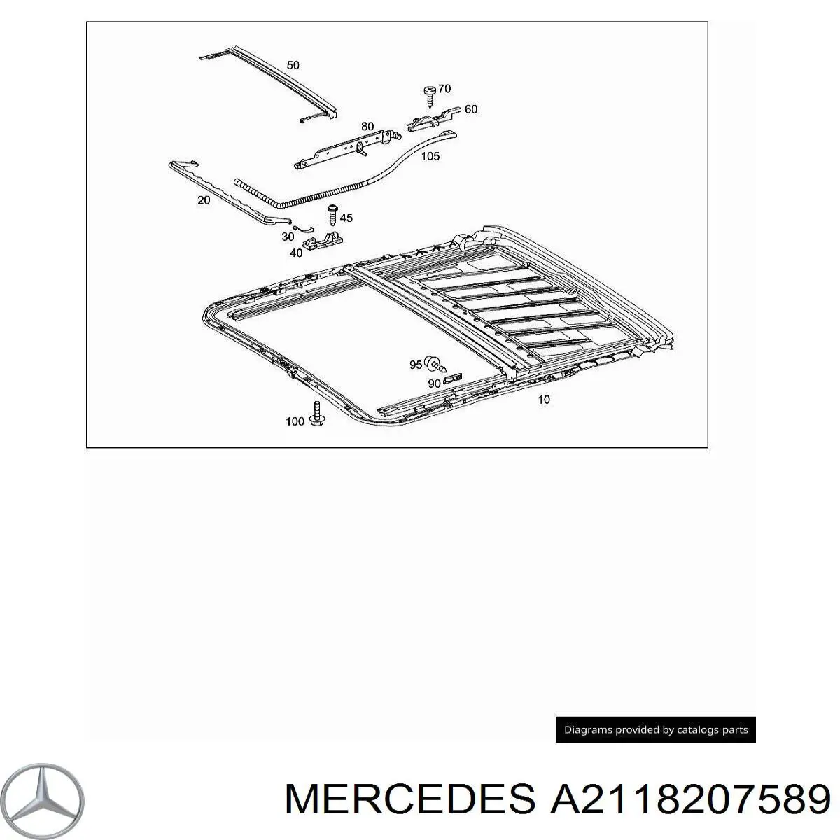 Купить A2118207589 Mercedes 
