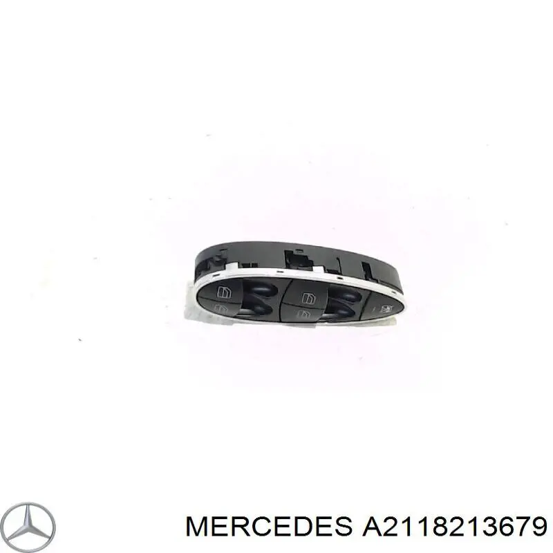 Купить A2118213679 Mercedes Кнопки переднего левого стеклоподъёмника