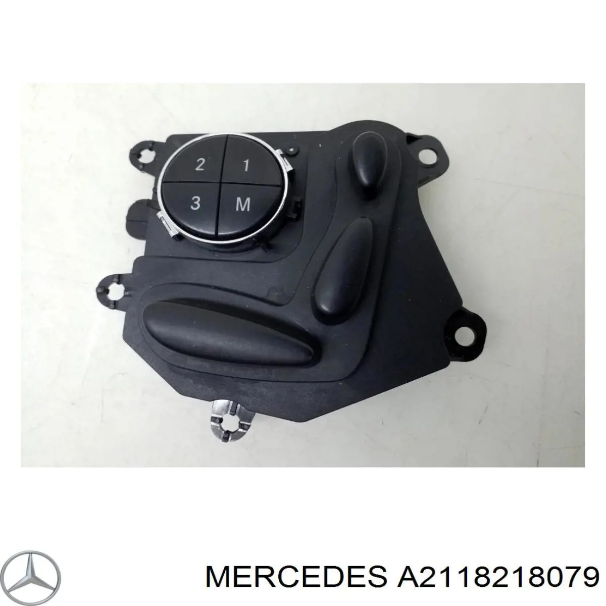 Купить A2118218079 Mercedes Блок кнопок механизма регулировки сиденья правый