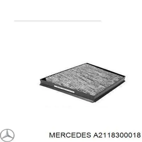 A2118300018 Mercedes filtro de salão