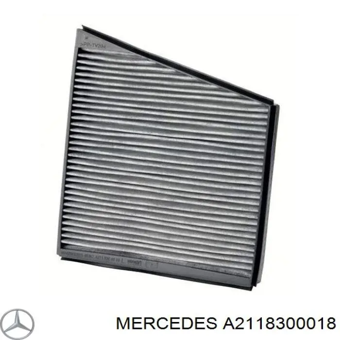 Фильтр воздушный отопителя Mercedes A2118300018 цена, от 58.12 USD