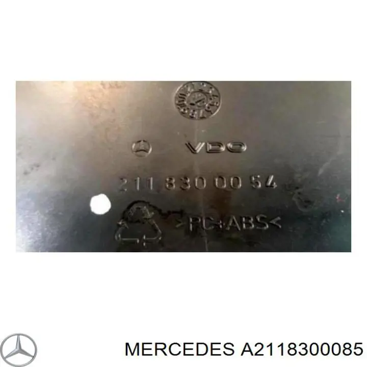 Блок управления кондиционером A2118300085 Mercedes