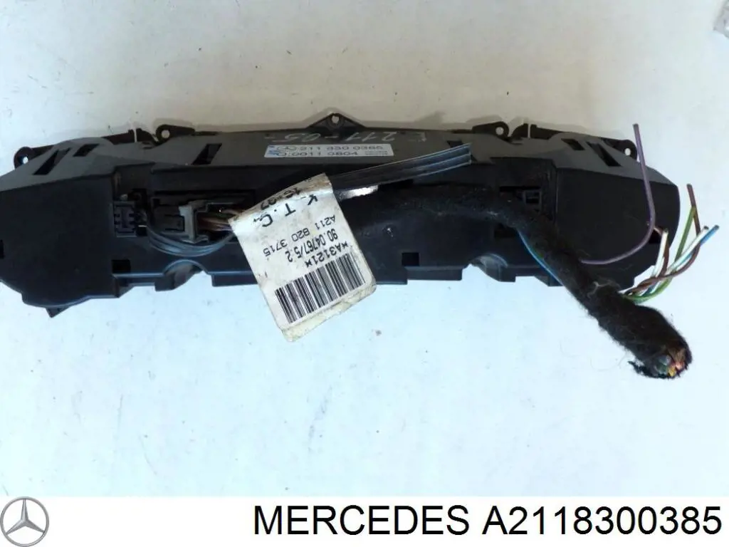 Unidade de controlo dos modos de aquecimento/condicionamento para Mercedes E  W211