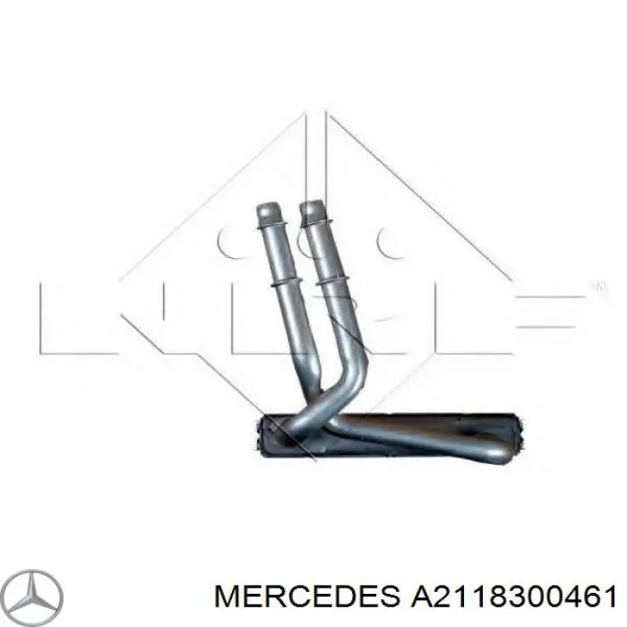 Радиатор отопителя Mercedes 2118300461