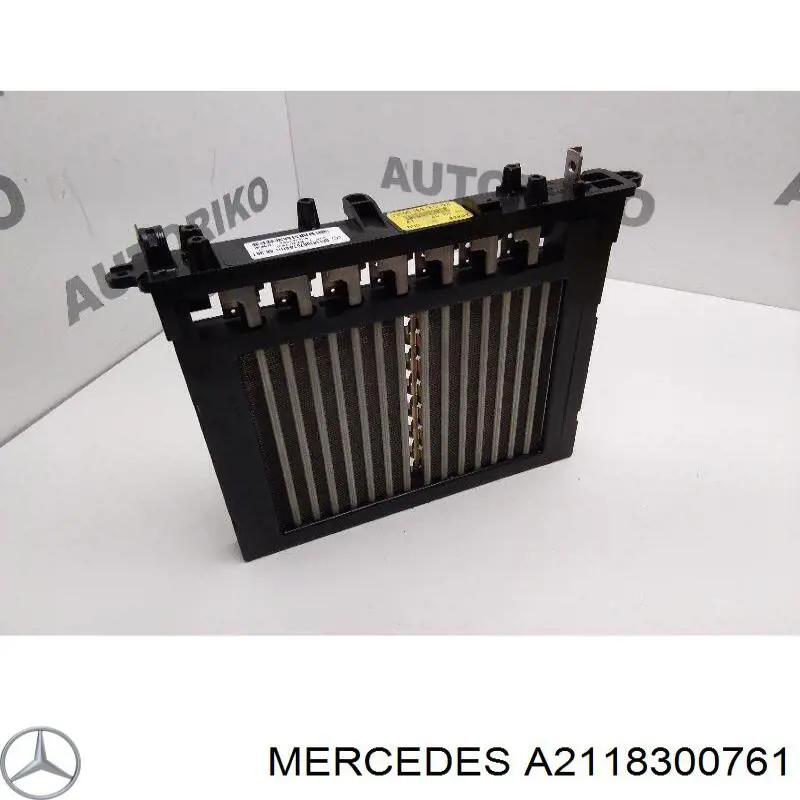 Электроподогреватель воздуха системы отопления салона A2118300761 Mercedes