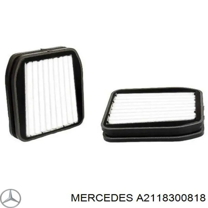 A2118300818 Mercedes filtro de salão