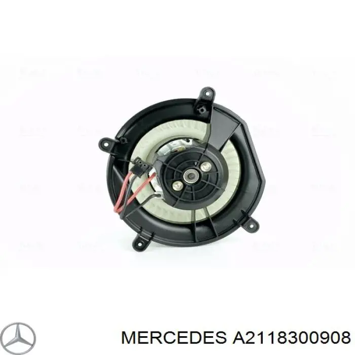 Мотор вентилятора печки (отопителя салона) Mercedes A2118300908
