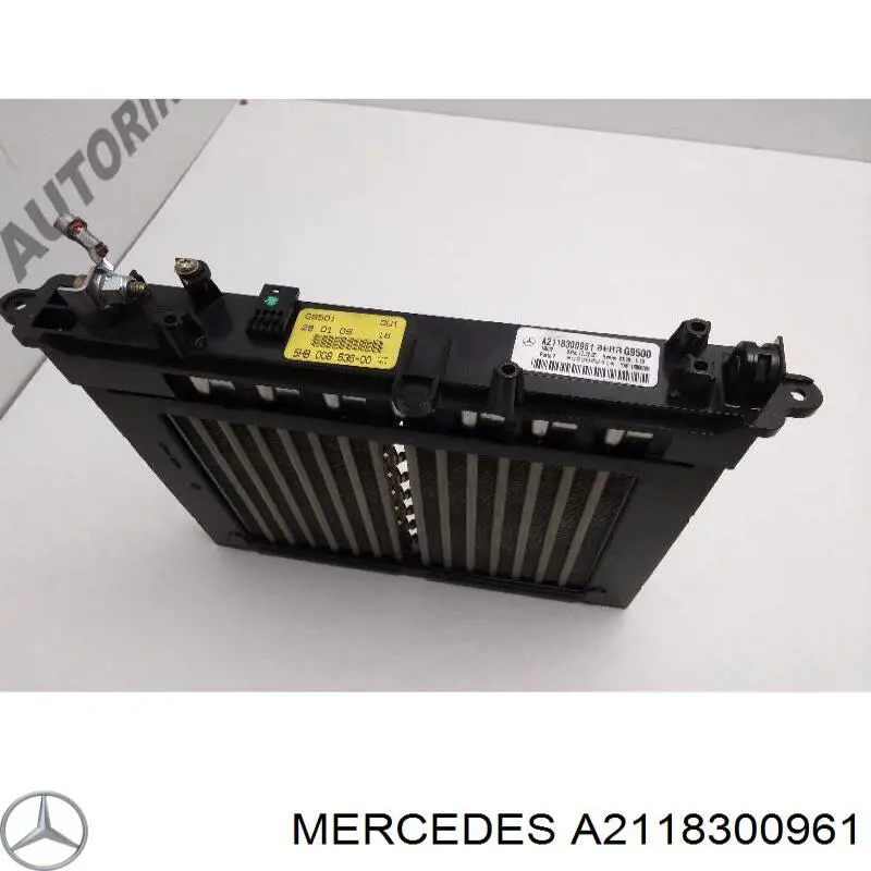Купить A2118300961 Mercedes Электроподогреватель воздуха системы отопления салона