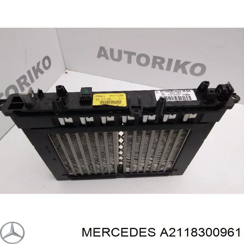 Электроподогреватель воздуха системы отопления салона A2118300961 Mercedes