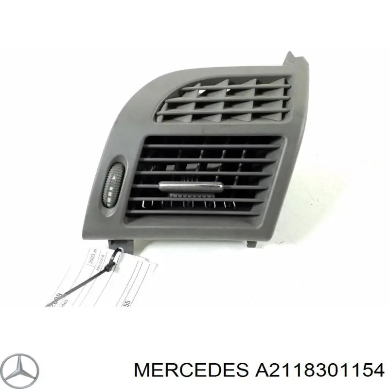 Купить A2118301154 Mercedes Решетка вентиляции салона на "торпедо" левая