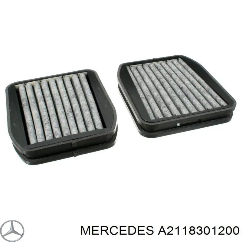 Фильтр воздушный отопителя Mercedes A2118301200 цена, от 66.81 USD