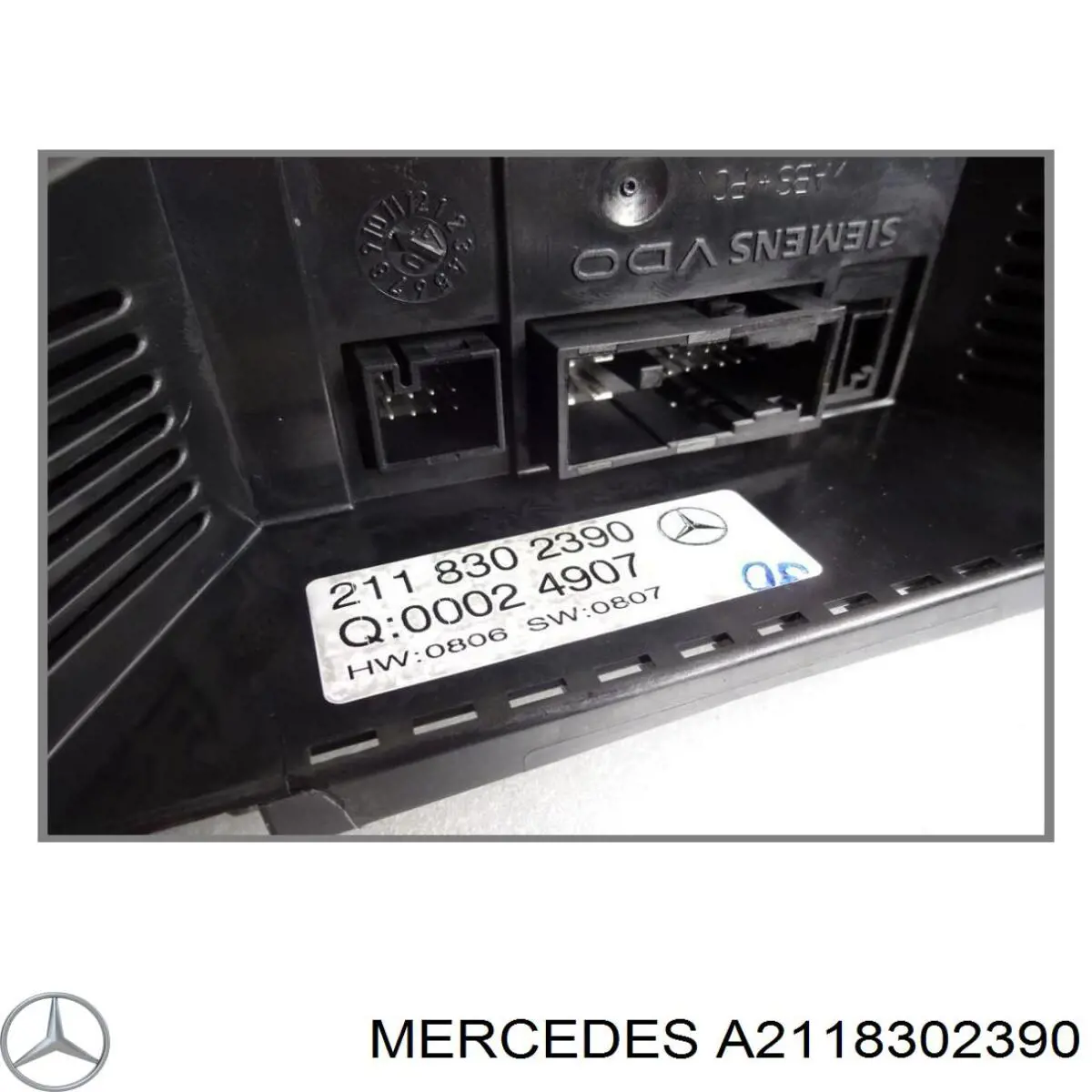 Блок управления режимов отопления Mercedes 2118302090