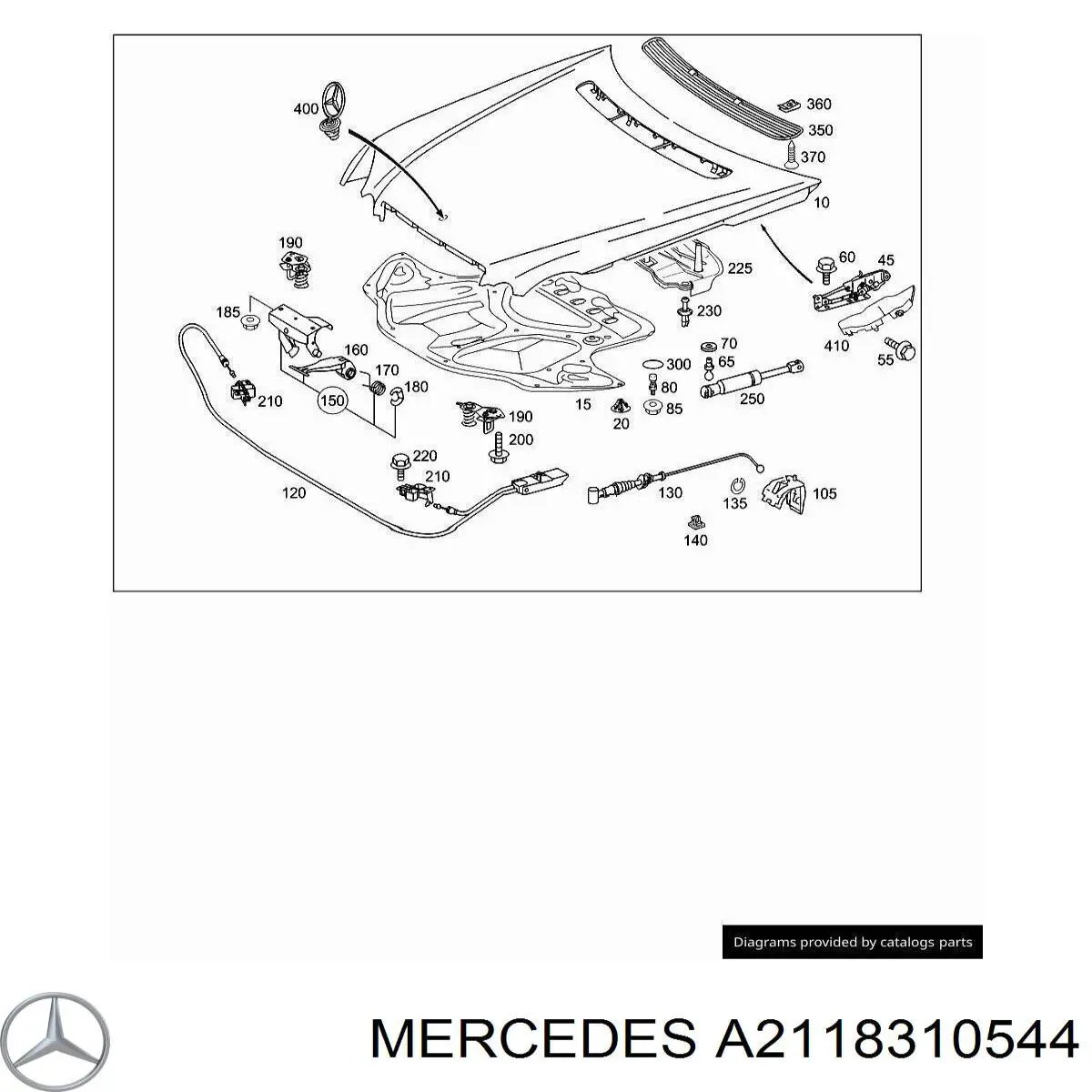 A2118310544 Mercedes 