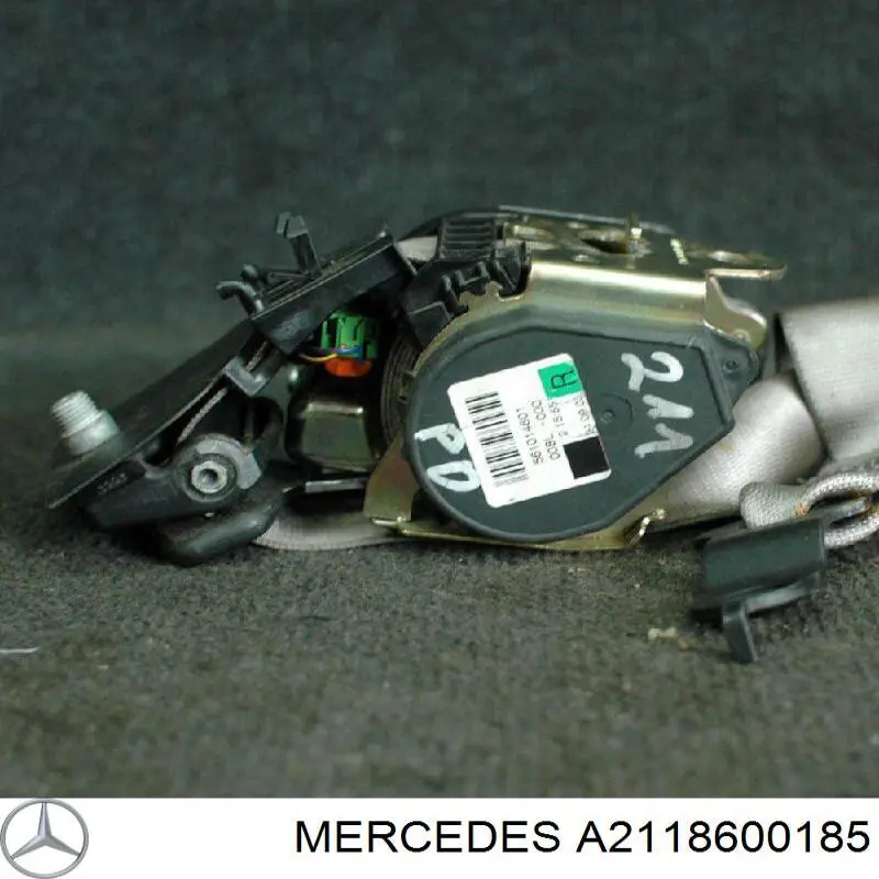 Купить A2118600185 Mercedes Левый ремень безопасности