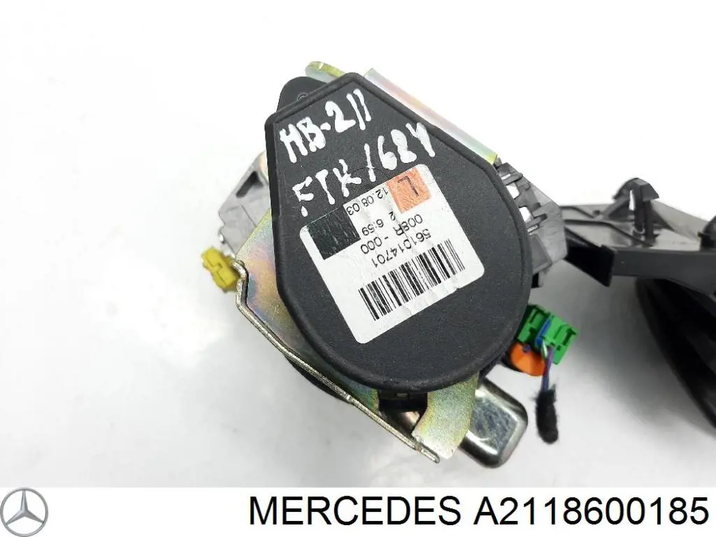 A2118600185 Mercedes Ремень безопасности передний левый