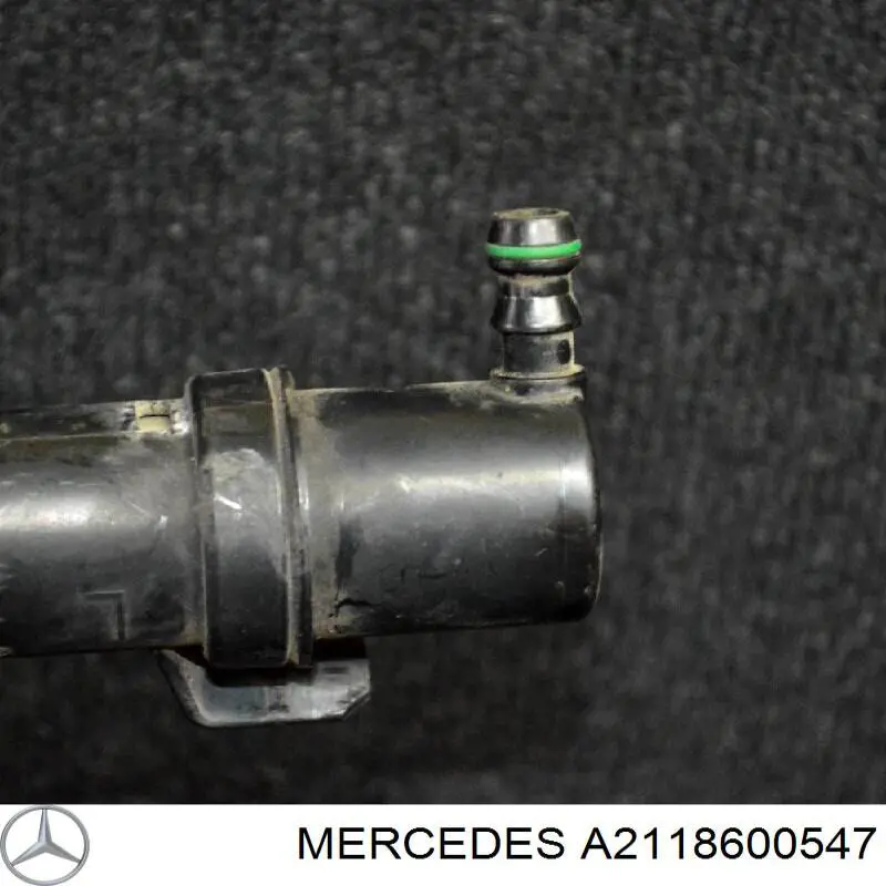 A2118600547 Mercedes injetor de fluido para lavador da luz dianteira esquerda