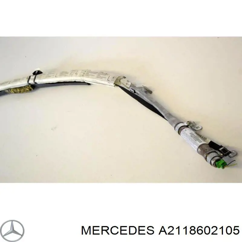 A2118602105 Mercedes cinto de segurança (airbag de estore lateral esquerdo)