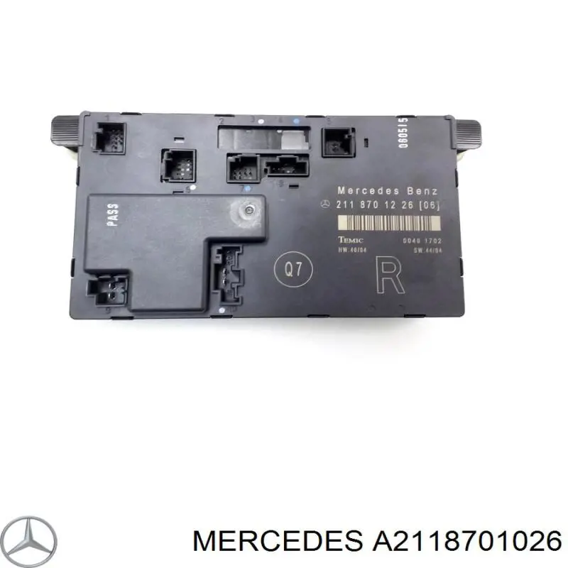 A2118701026 Mercedes unidade de conforto