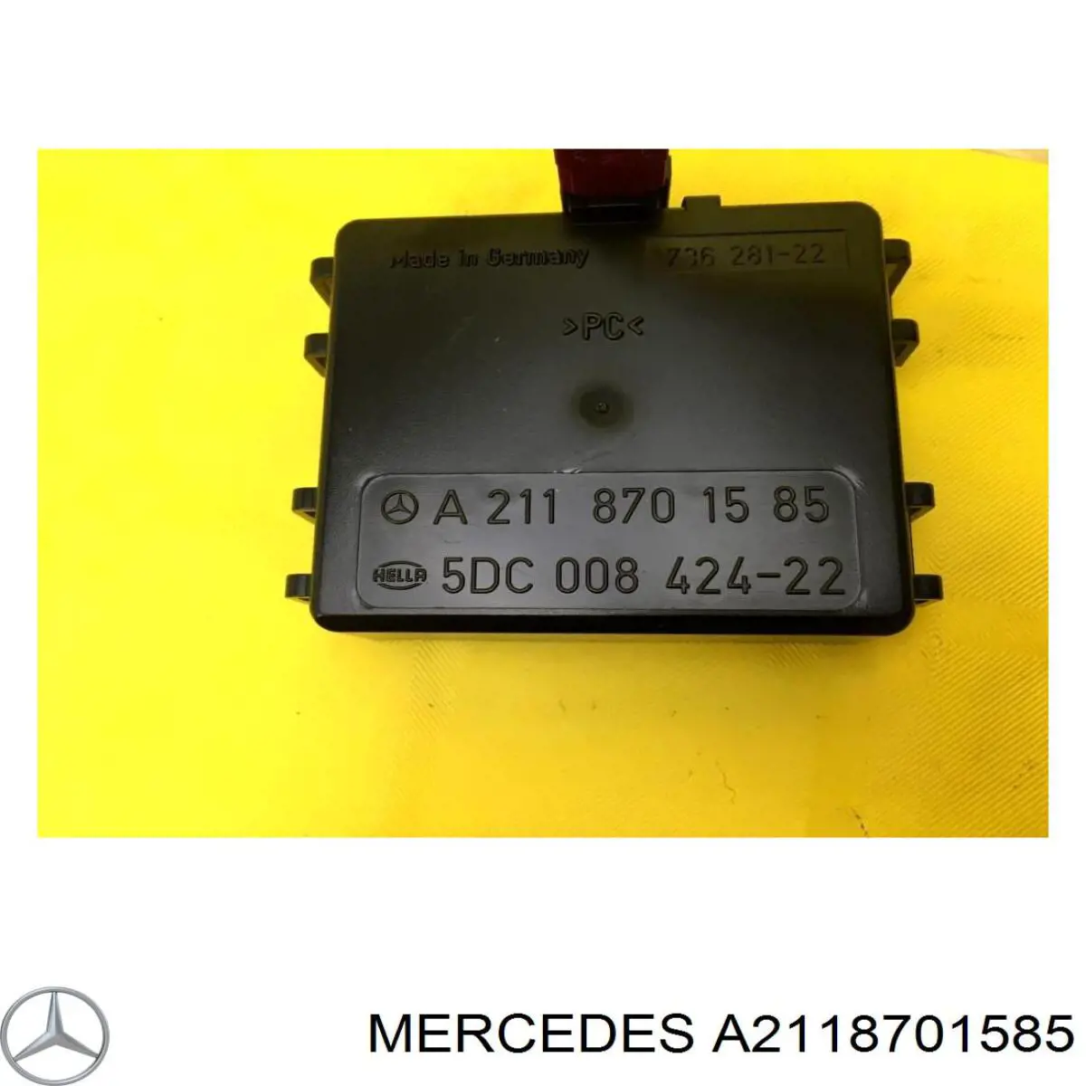  Sensor de chuva Mercedes E sedan (W211) (2002 - 2008) 