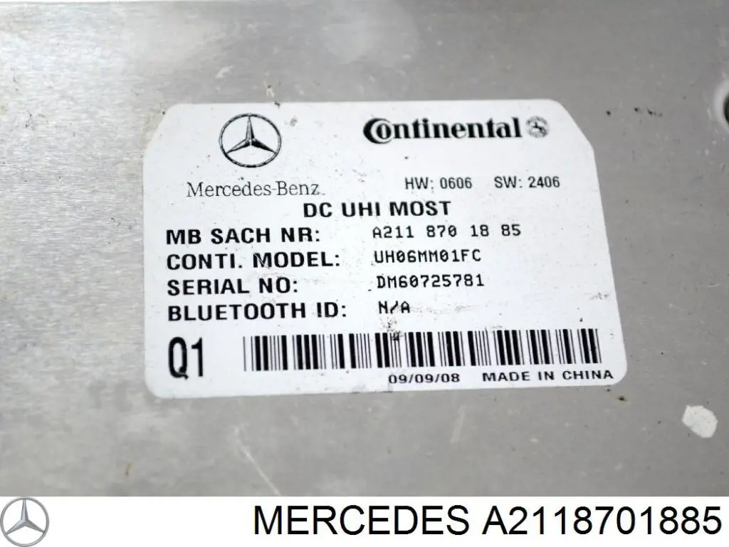 Купить A2118701885 Mercedes Блок управление Bluetooth