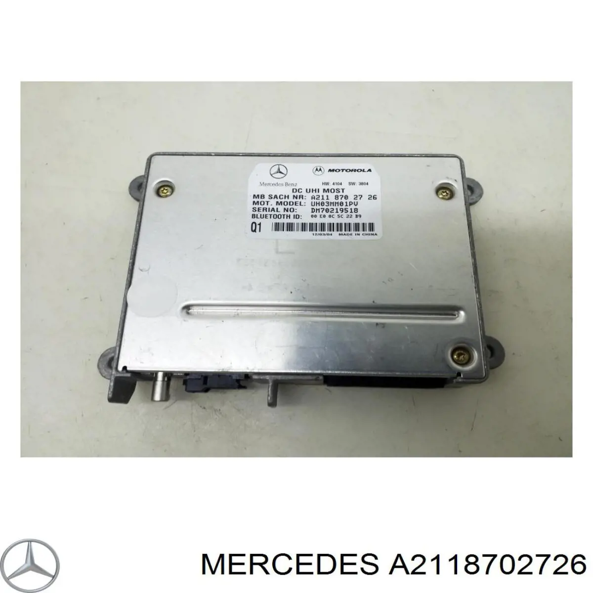 Блок управления телефоном 2118201485 Mercedes