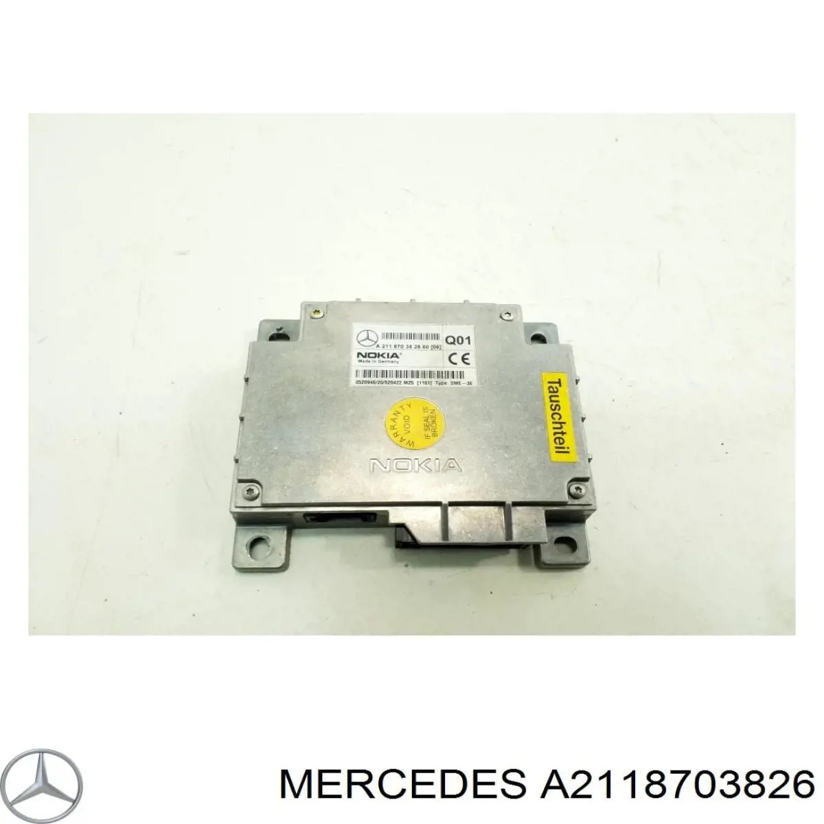 A2118703826 Mercedes unidade de controlo de telefone