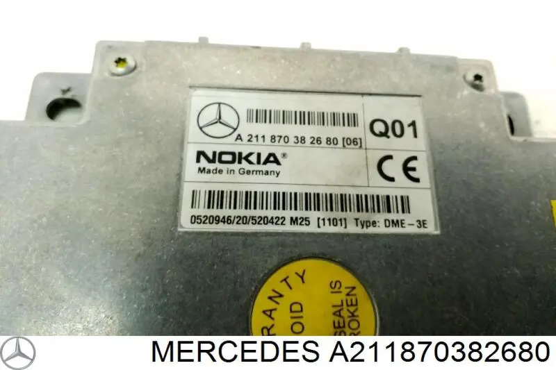 A211870382680 Mercedes unidade de controlo de telefone