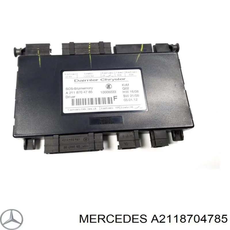 2118704926 Mercedes Остов сиденья (переднего)