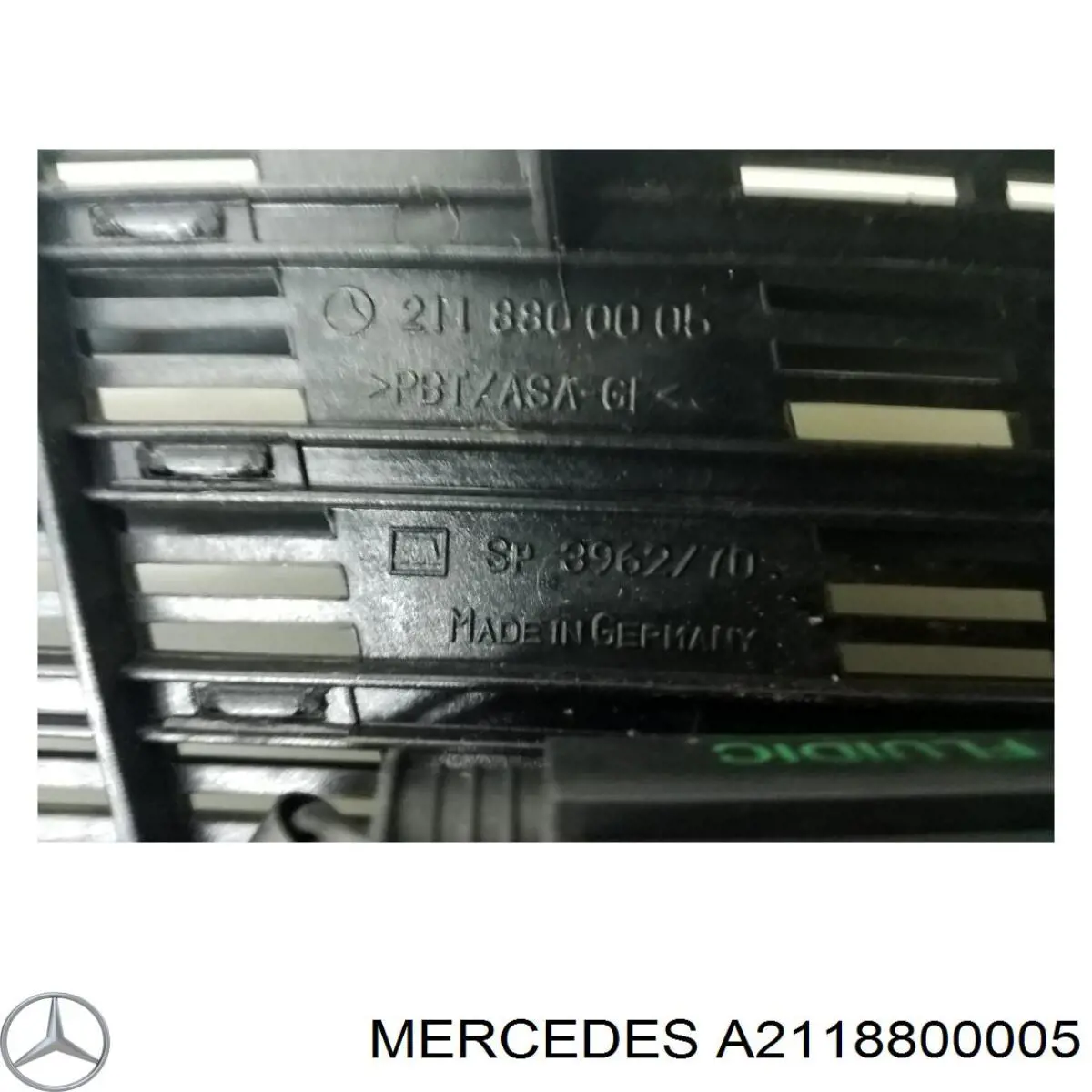 Купить A21188000059197 Mercedes Пластик под лобовое стекло
