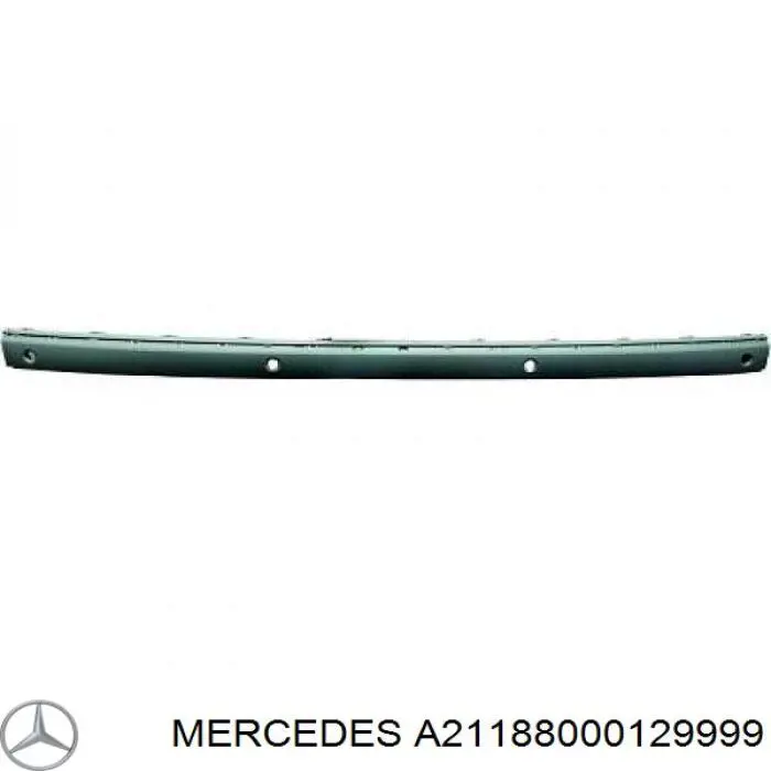 Молдинг бампера заднего центральный Signeda PBZ04044MBC цена, от 43.10 USD
