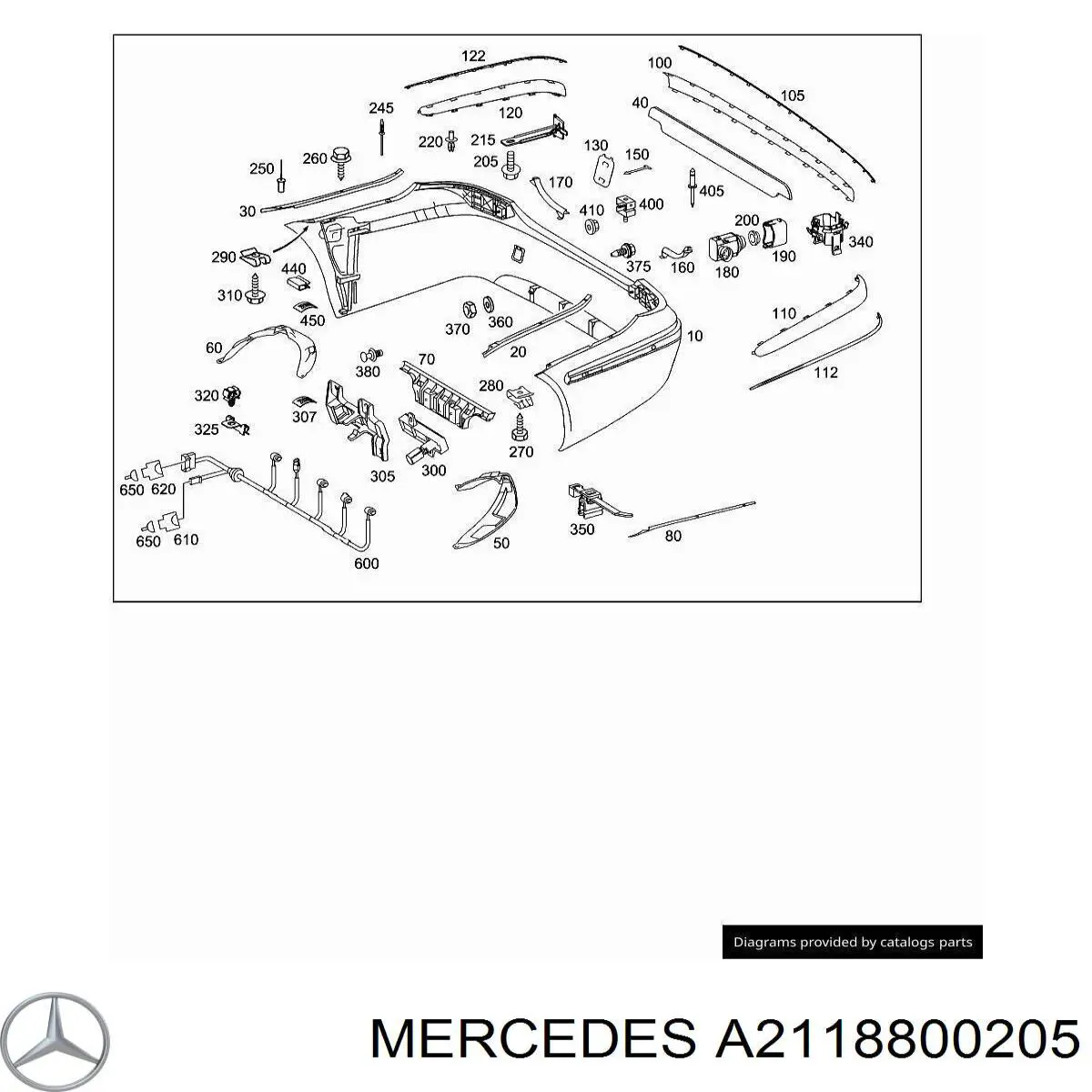  A21188002059999 Mercedes