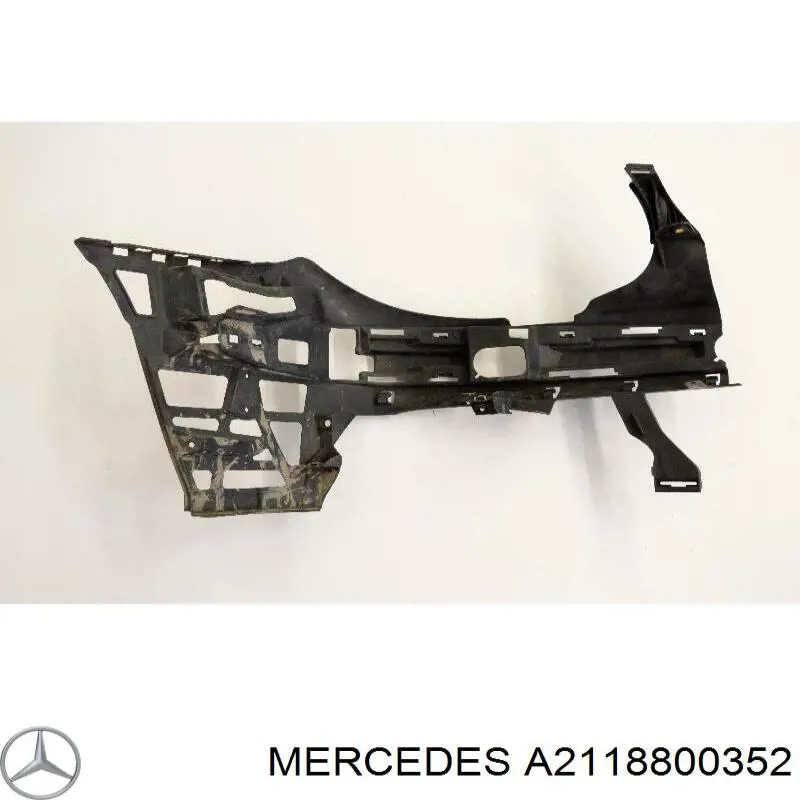 Consola do pára-choque dianteiro esquerdo para Mercedes E (W211)