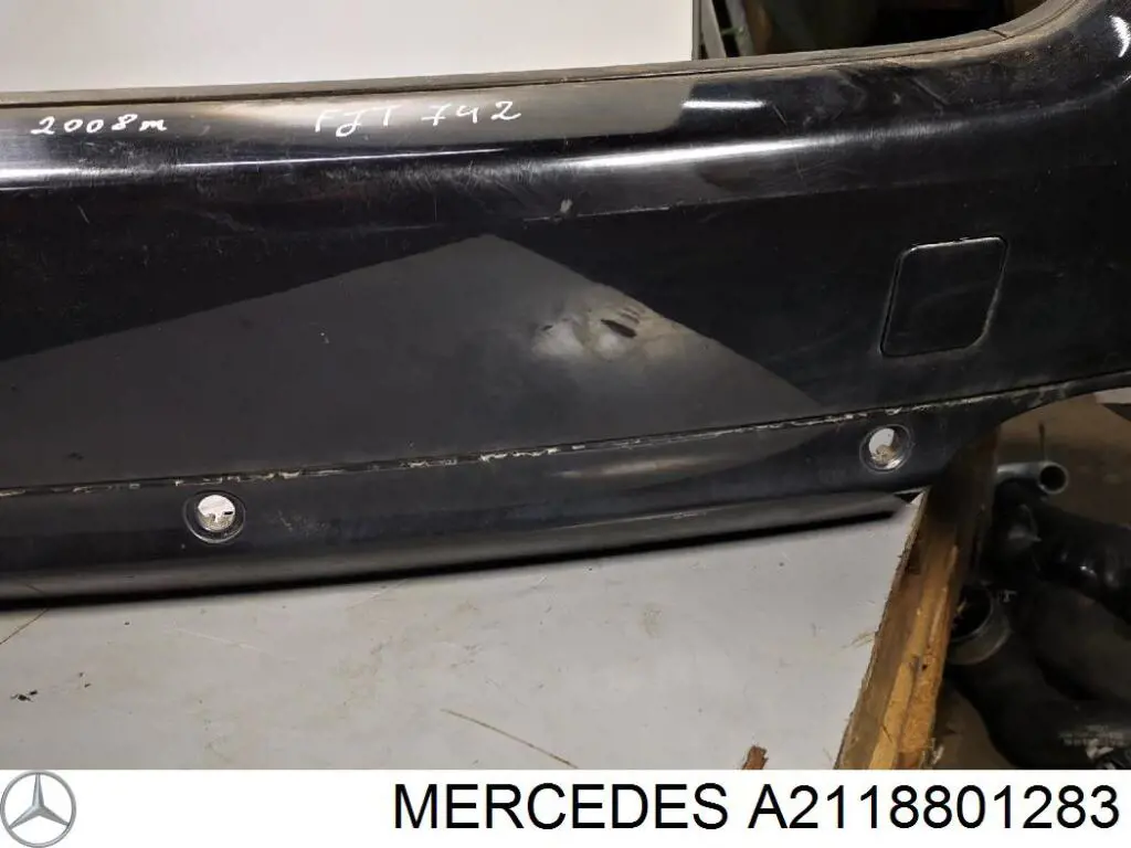 A2118801283 Mercedes pára-choque traseiro