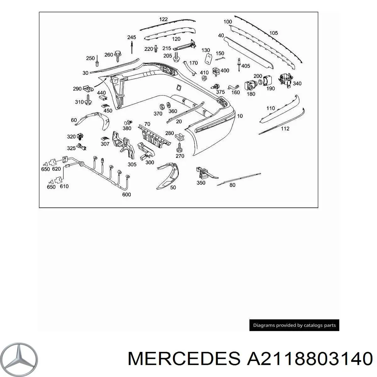 Бампер задний Polcar 501796 цена, от 165.37 USD