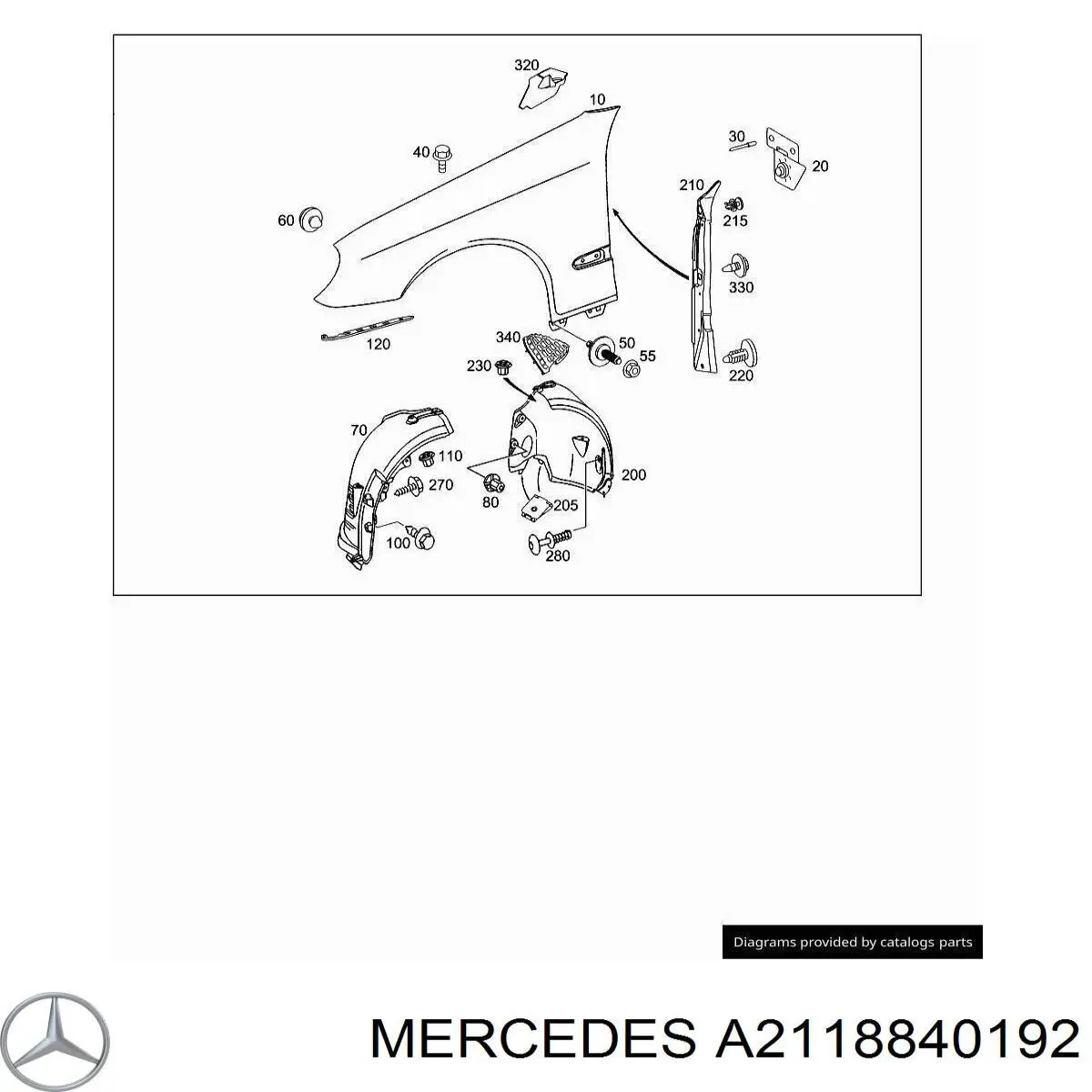 A2118840192 Mercedes 