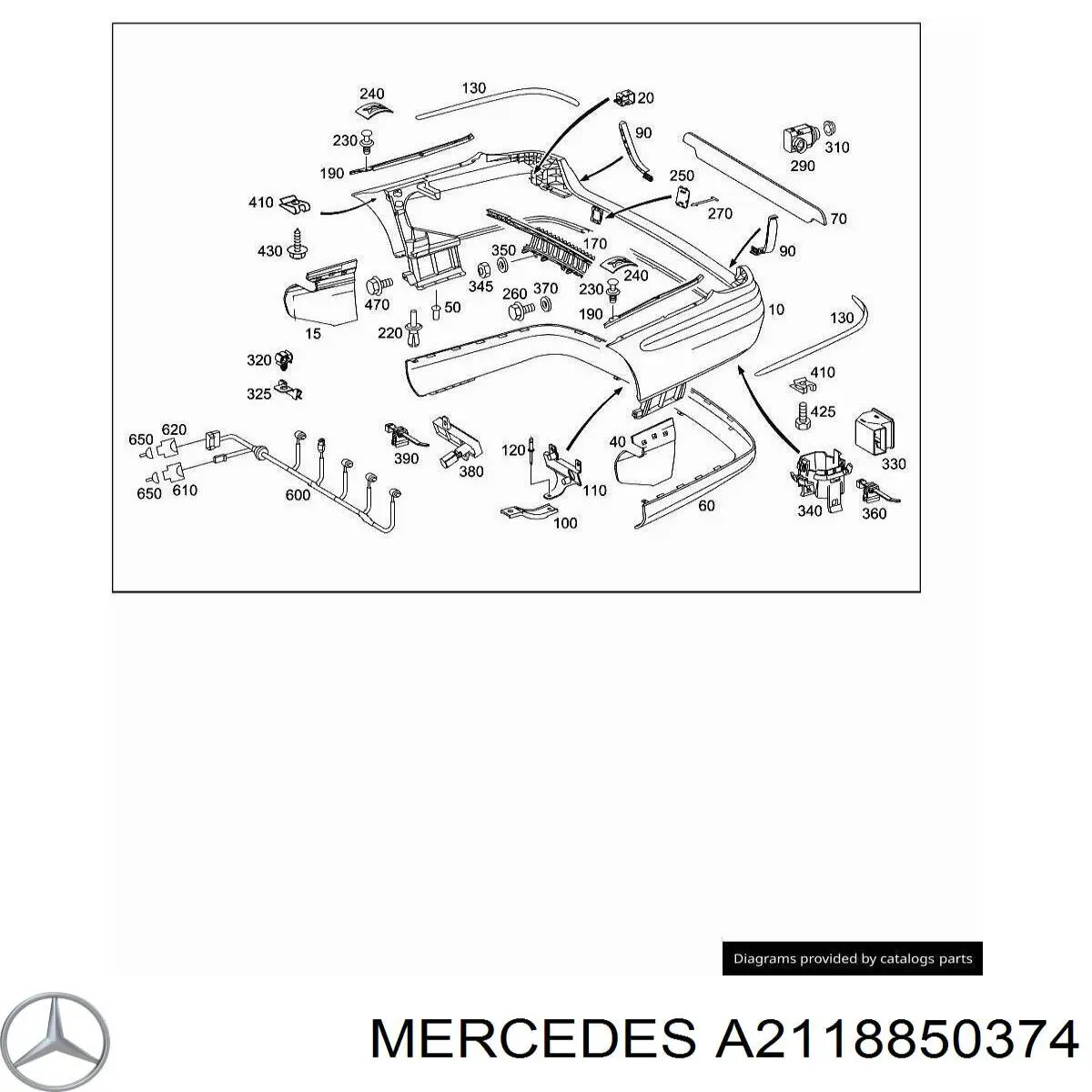 A2118850374 Mercedes 