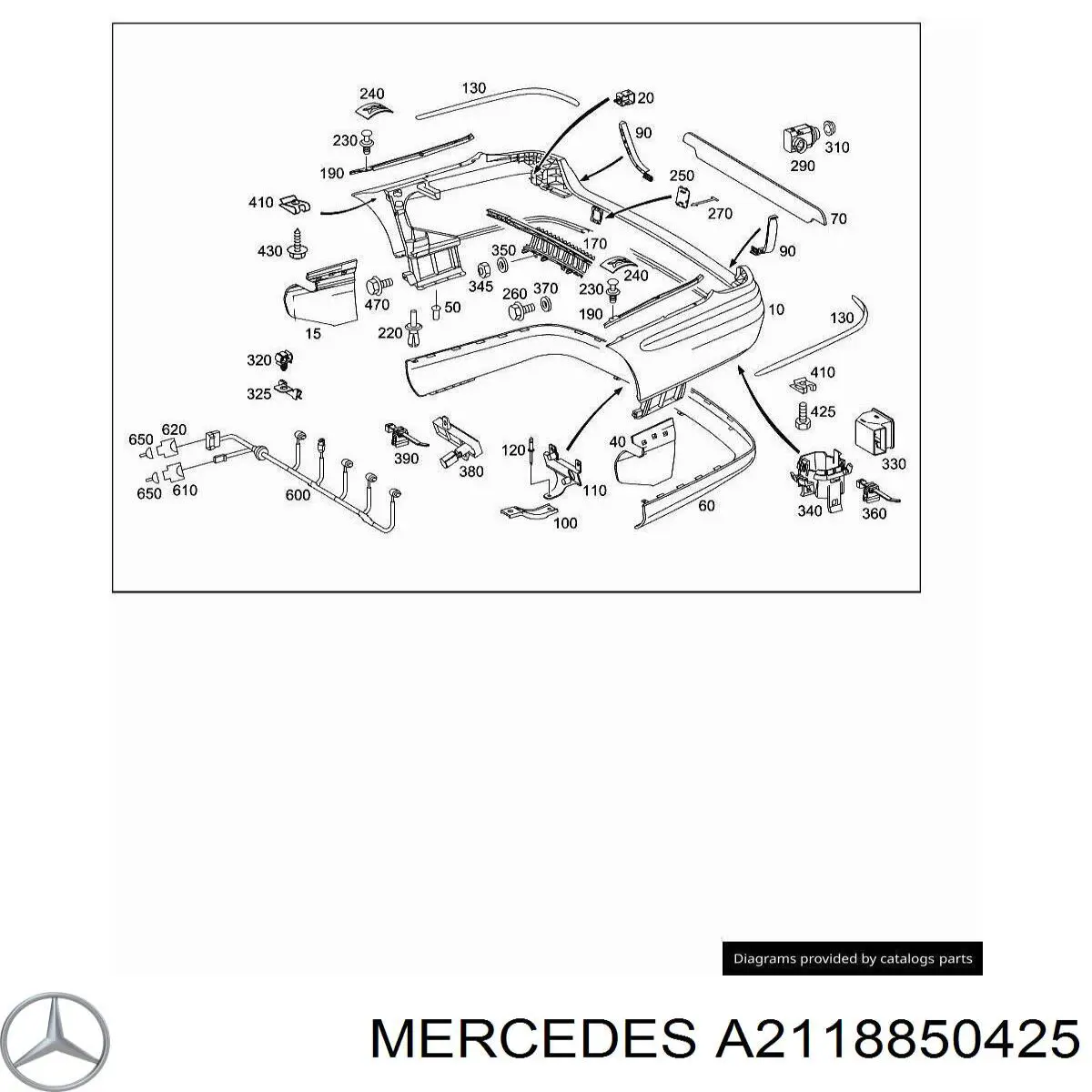 A2118850425 Mercedes