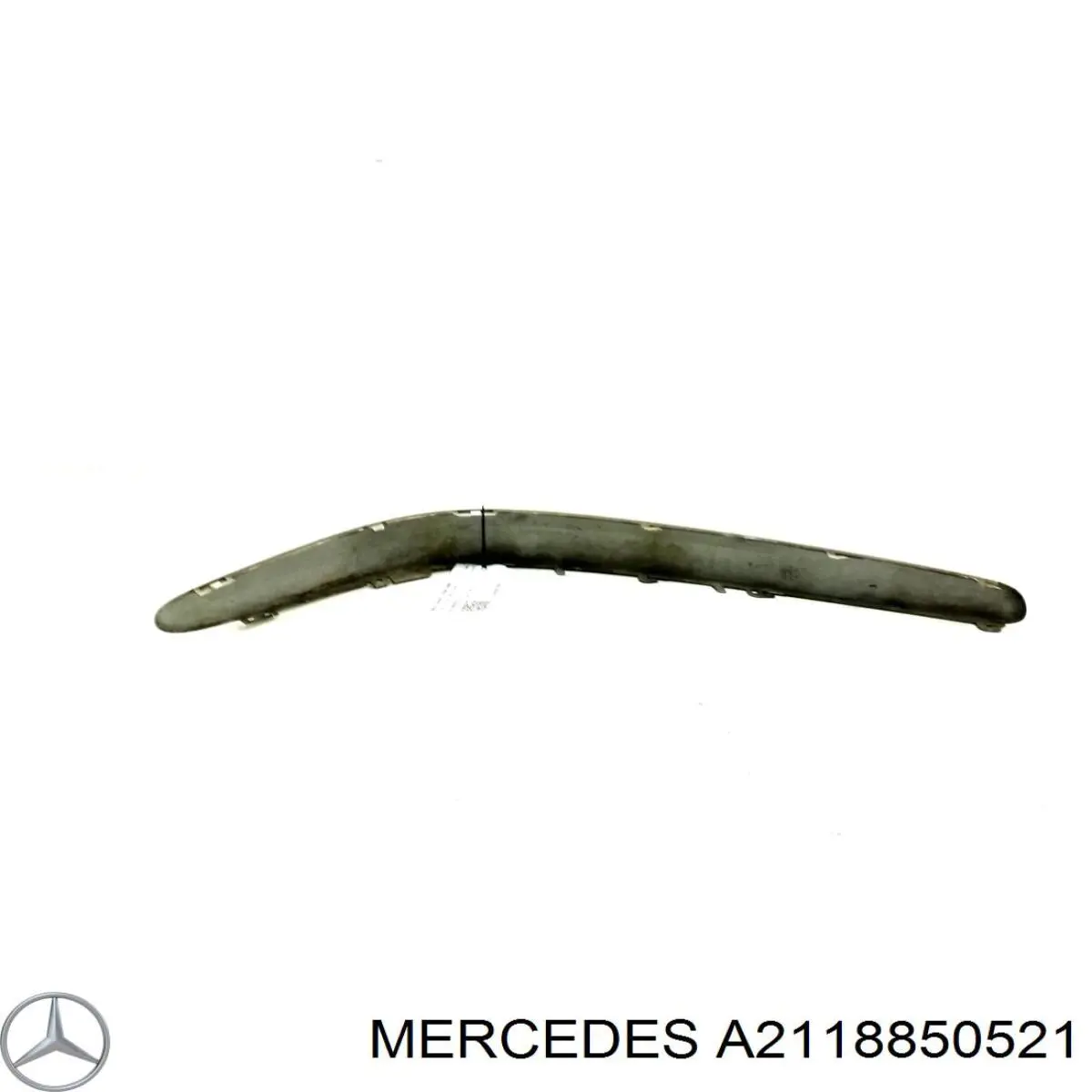 Молдинг переднего бампера, левый Mercedes A21188505219040