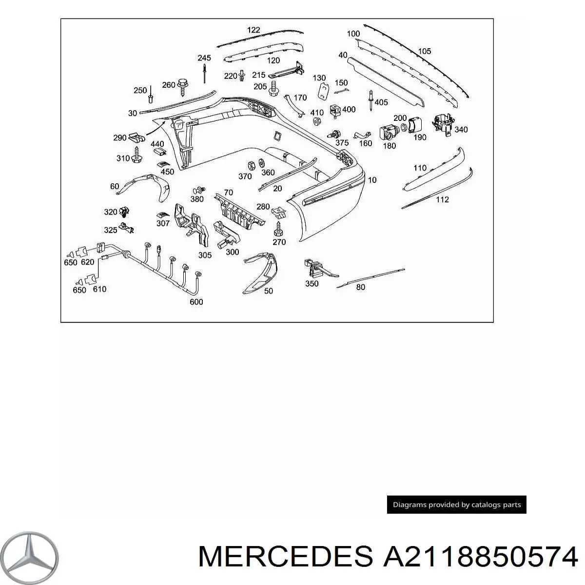  A2118850574 Mercedes